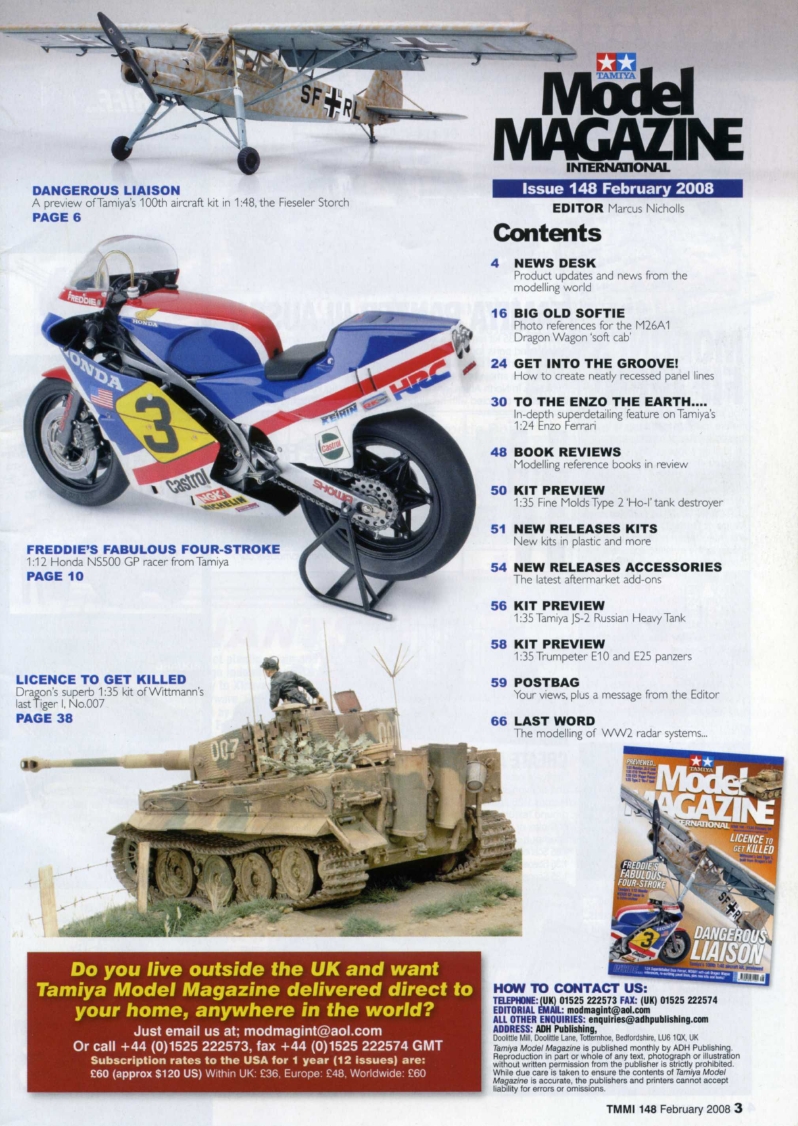 Tamiya Model Magazine 148 (2008-02)